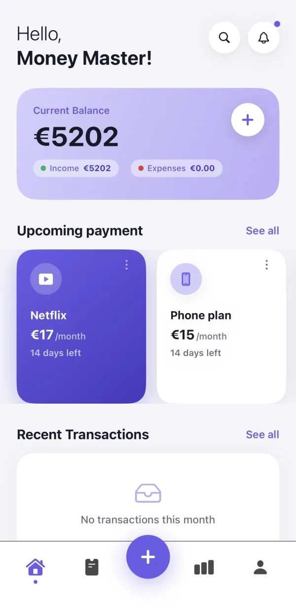 MoneyBudget
